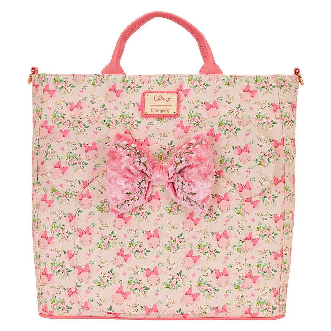 Tote Bag convertible Minnie Mouse Floral