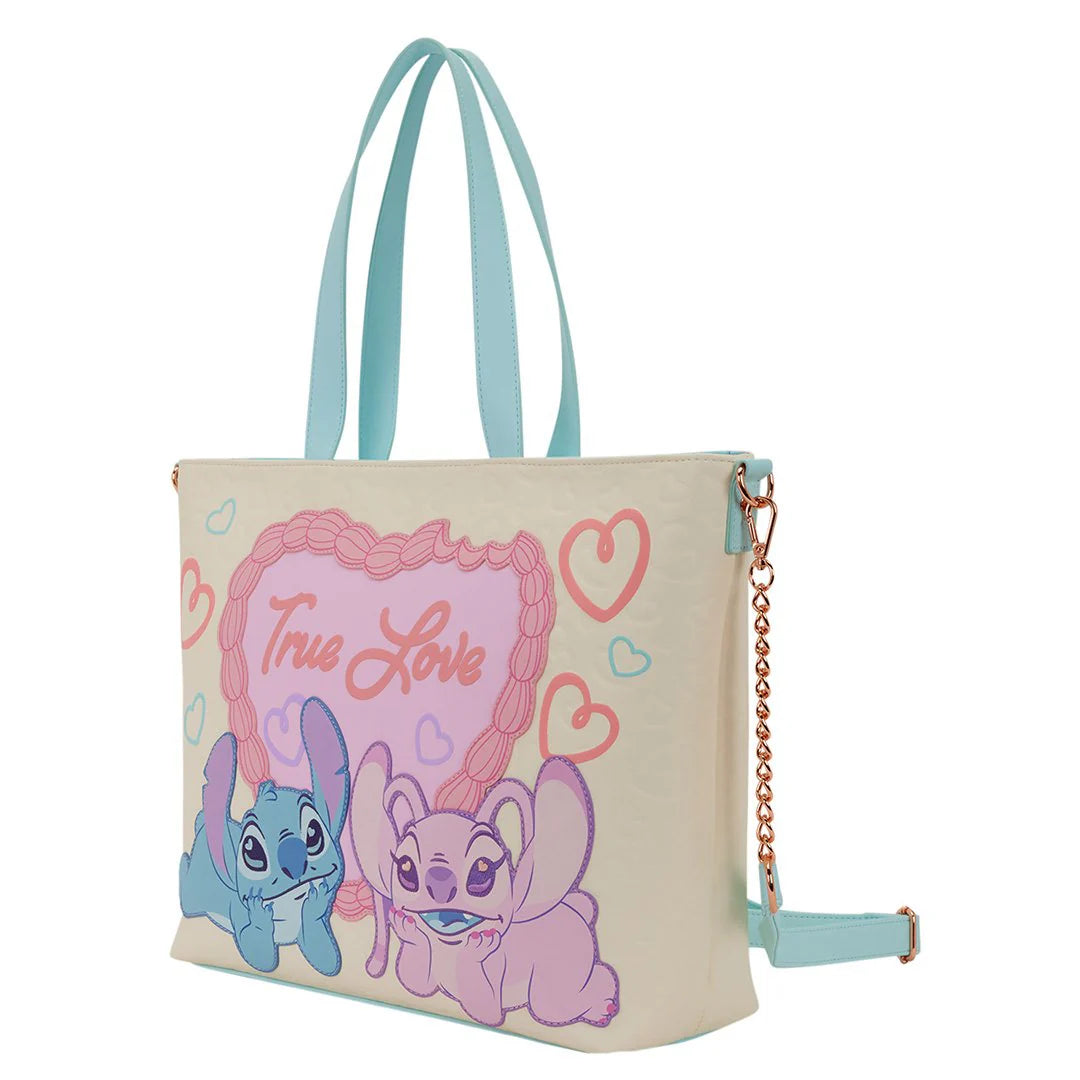 Tote bag Stitch et Angel Be Mine