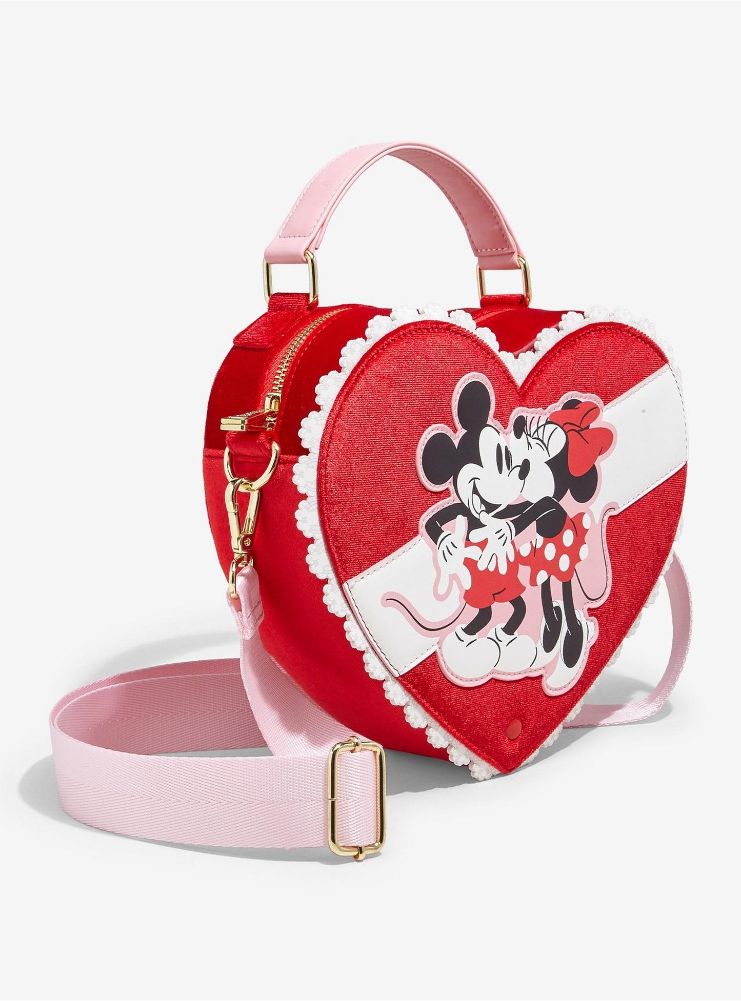 Sac à bandoulière Mickey & Minnie Valentine's Day Ears Chocolate Scented