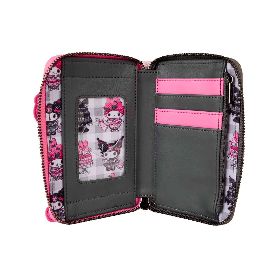 Sanrio - Portefeuille Melody et Kuromi Cake