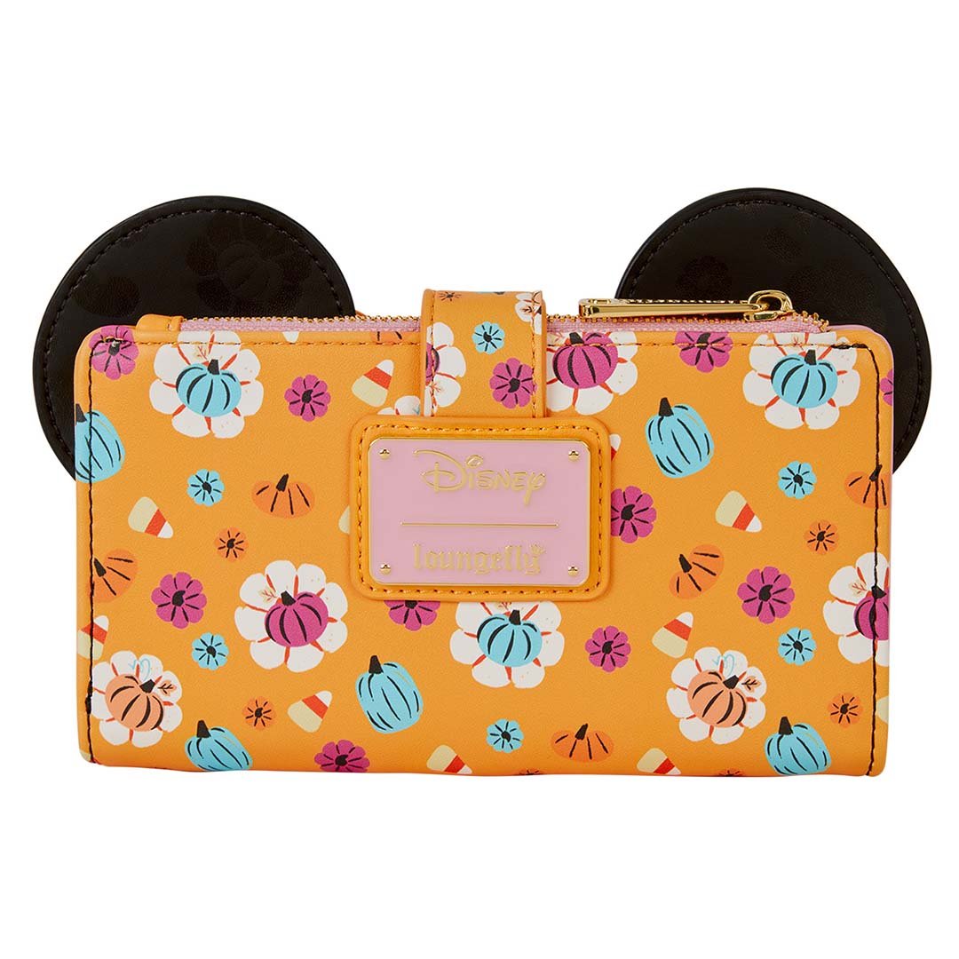 Disney - Portefeuille Minnie Citrouille d'halloween - Arrivage Septembre 2025