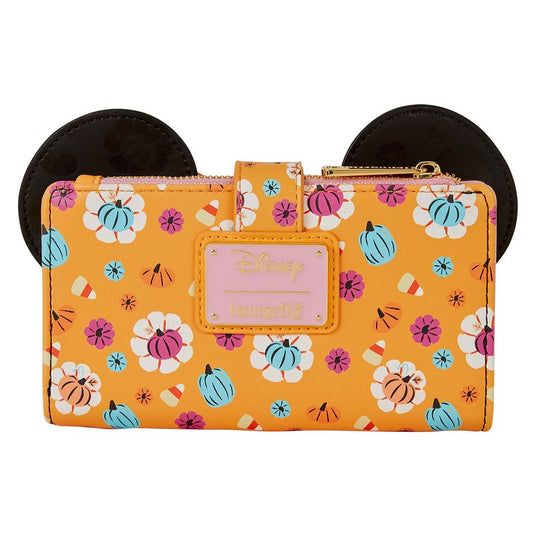 Disney - Portefeuille Minnie Citrouille d'halloween - Arrivage Septembre 2025