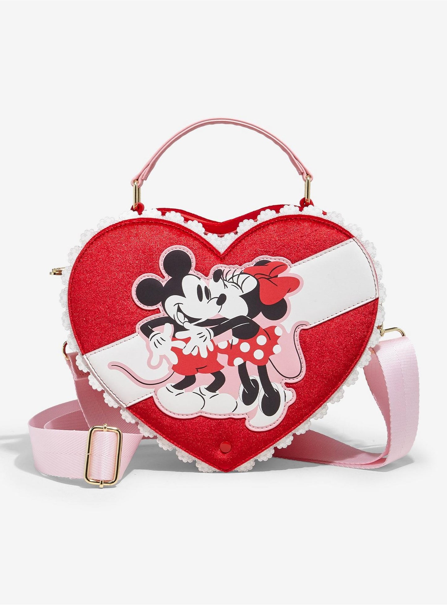 Sac à bandoulière Mickey & Minnie Valentine's Day Ears Chocolate Scented