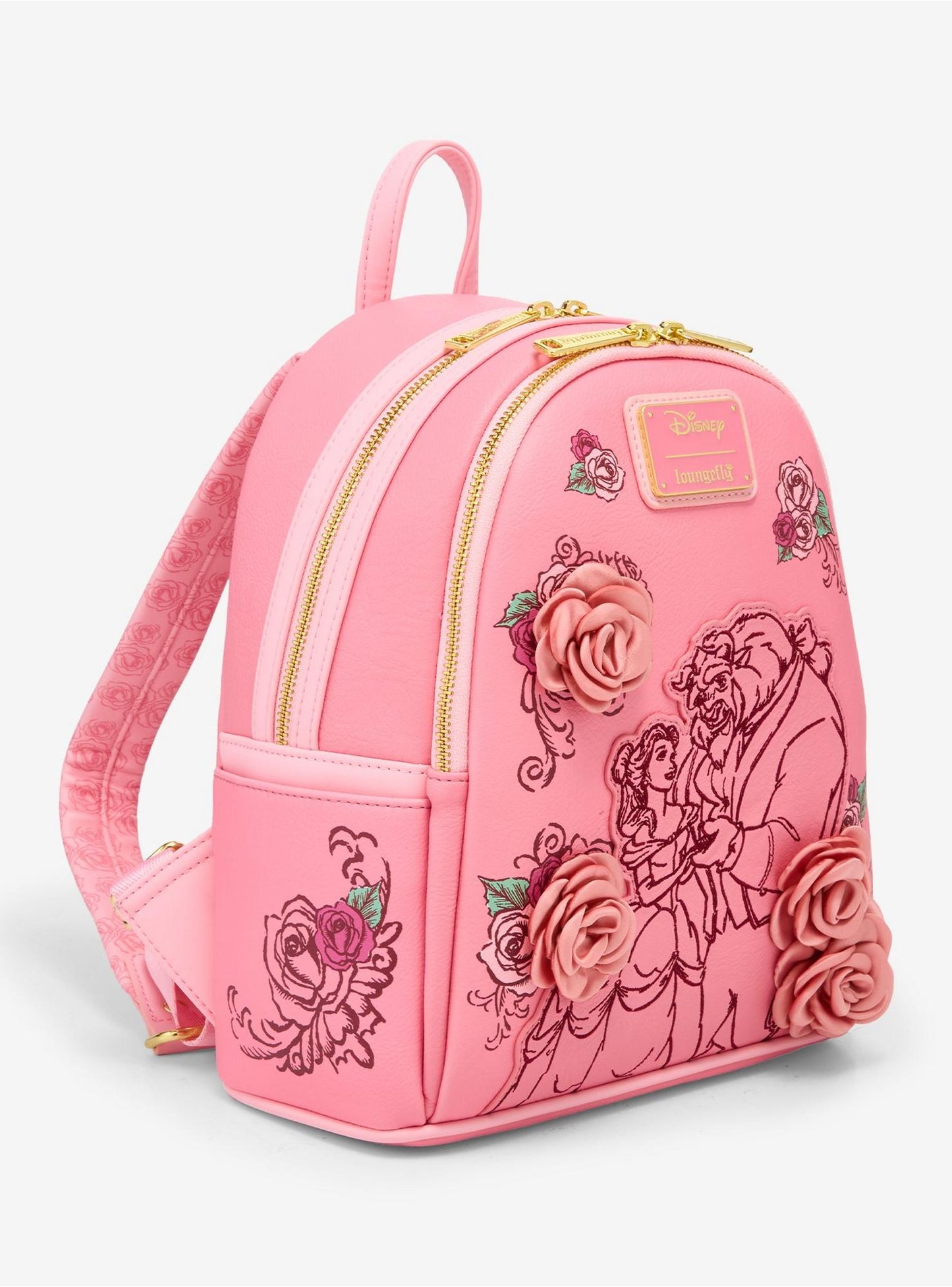 Sac à dos Belle et la Bête floral