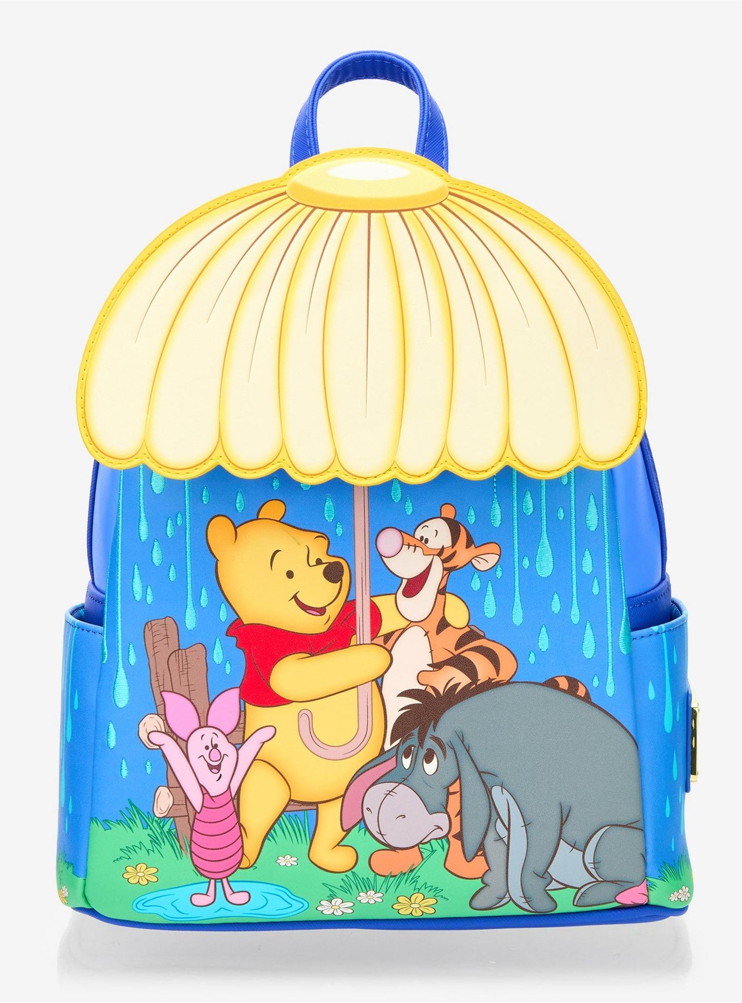 Sac à dos Winnie l'ourson et ses amis sous la pluie