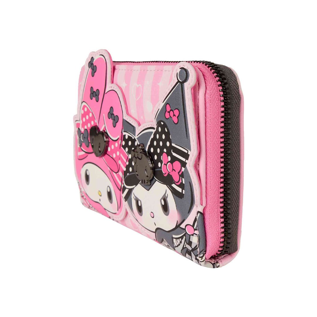 Sanrio - Portefeuille Melody et Kuromi Cake