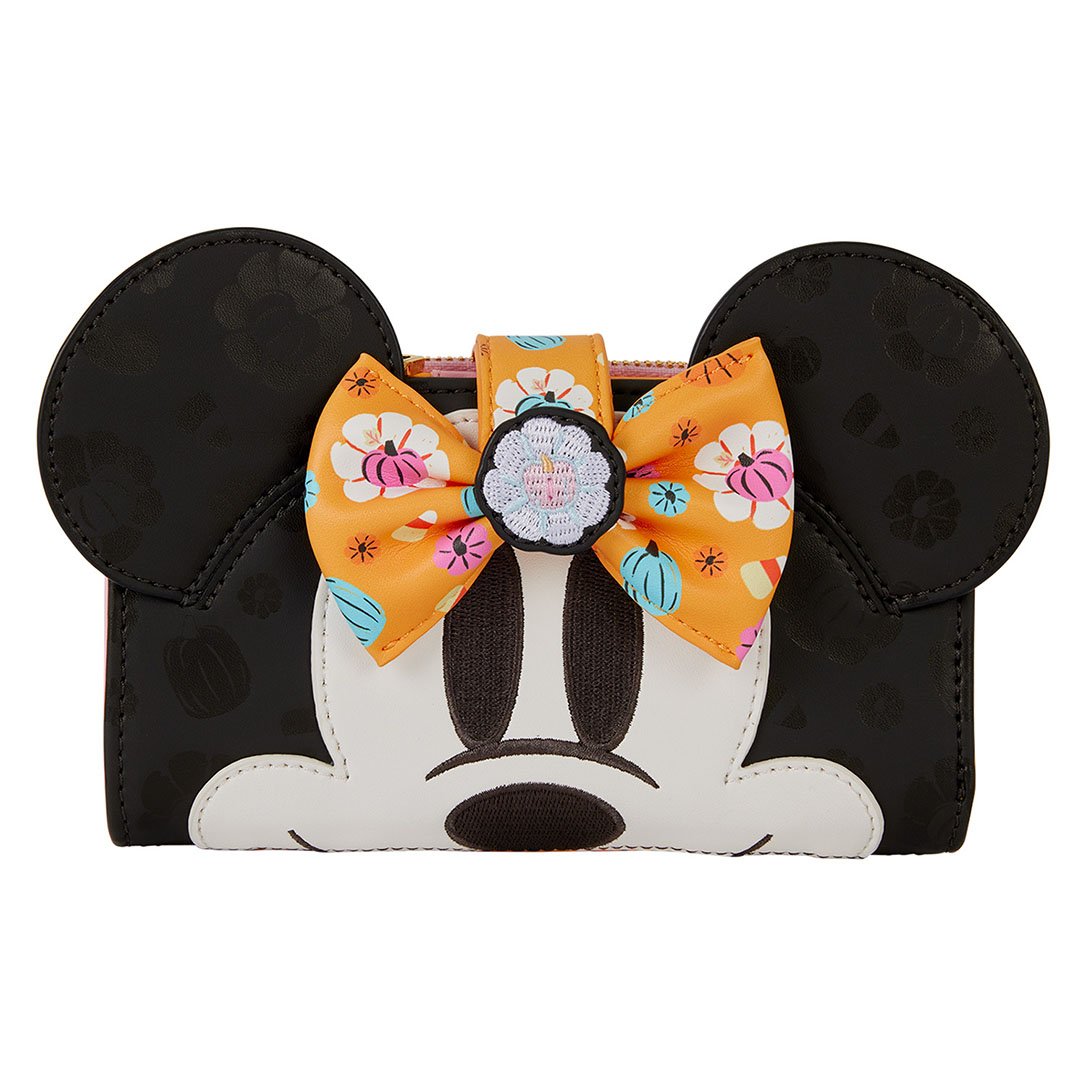 Disney - Portefeuille Minnie Citrouille d'halloween - Arrivage Septembre 2025