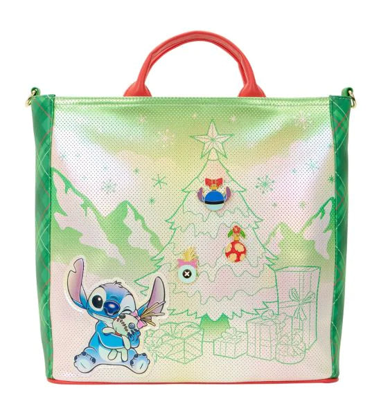 Disney - Tote Bag Stitch de Noël avec pin's - Fin Octobre 2025