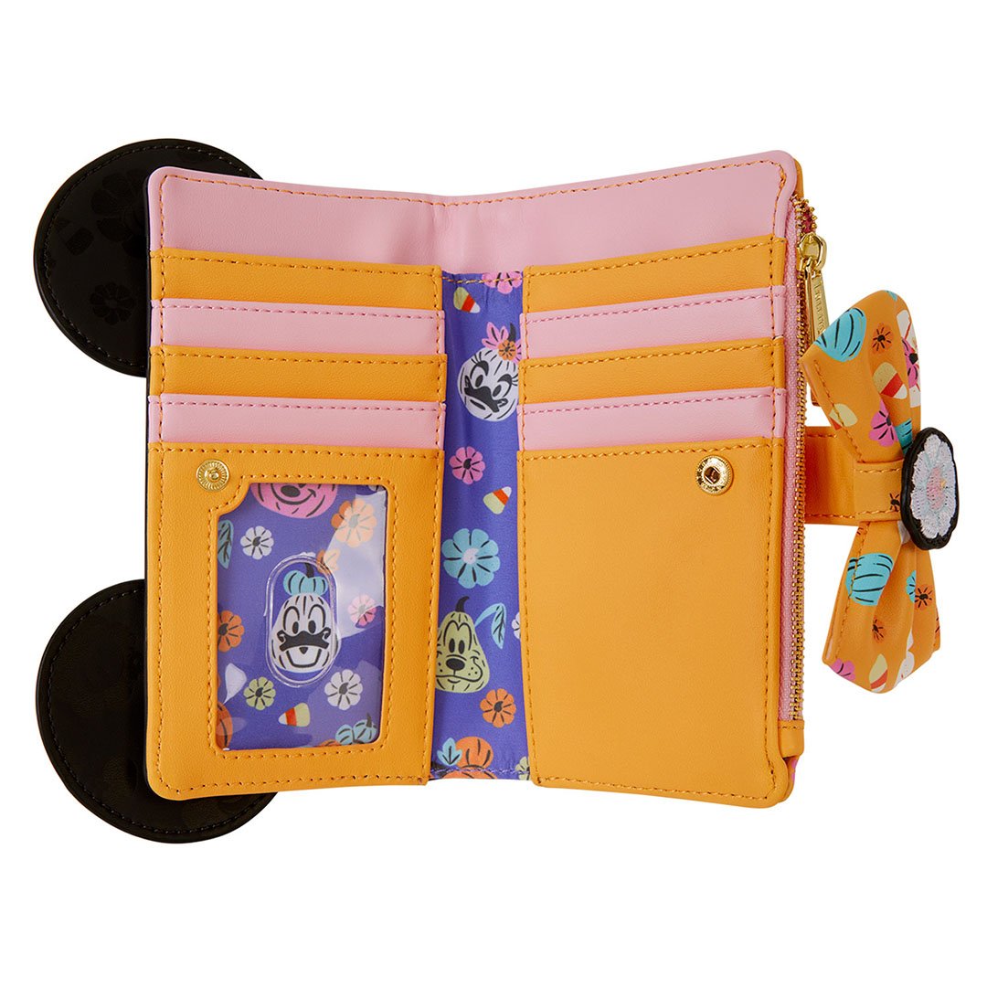 Disney - Portefeuille Minnie Citrouille d'halloween - Arrivage Septembre 2025