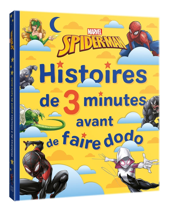 SPIDER-MAN - Histoires de 3 Minutes Avant de Faire Dodo - Jeunesse/Livre  jeunesse - Chez Clochette Boutique