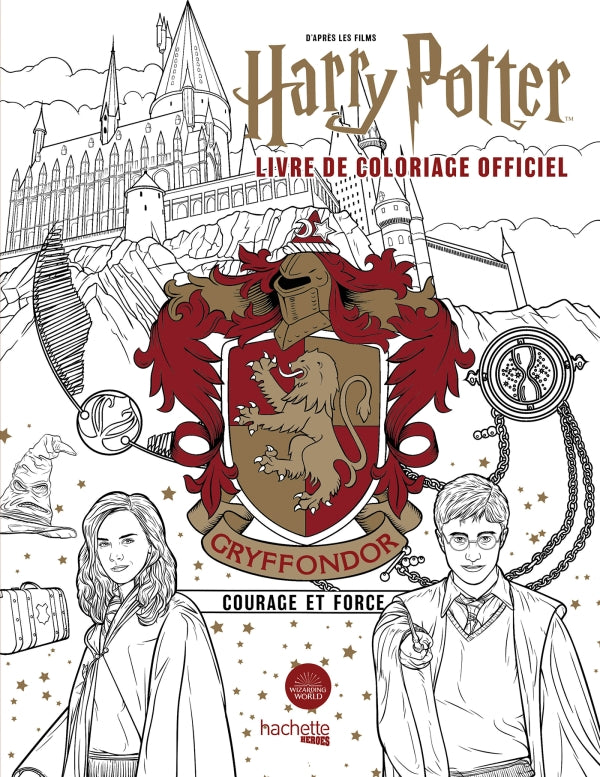 Harry Potter - Gryffondor - le livre de coloriage officiel