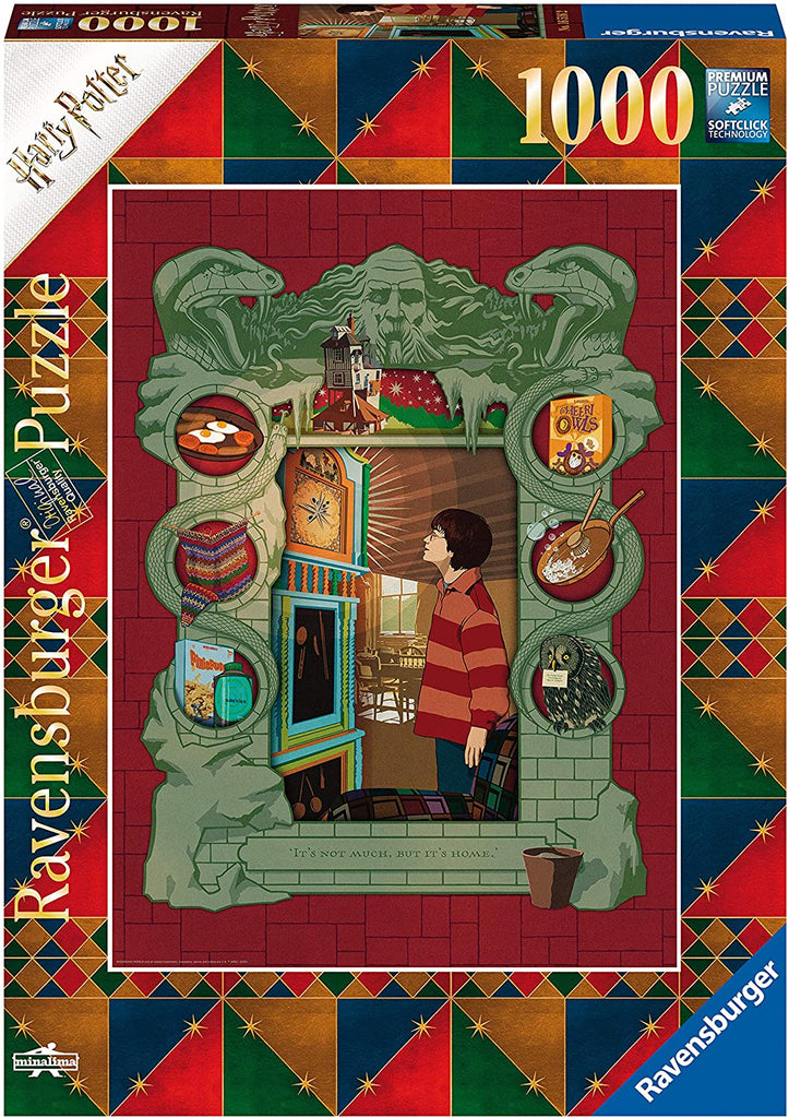 Harry Potter - Puzzle 1000P Chez les Weasley